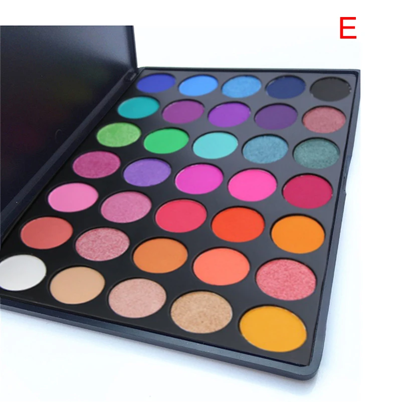 
Wholesale Print Logo Low Moq 35 Color Makeup Eye Shadow High Pigmented Custom Private Label Eyeshadow Palette 