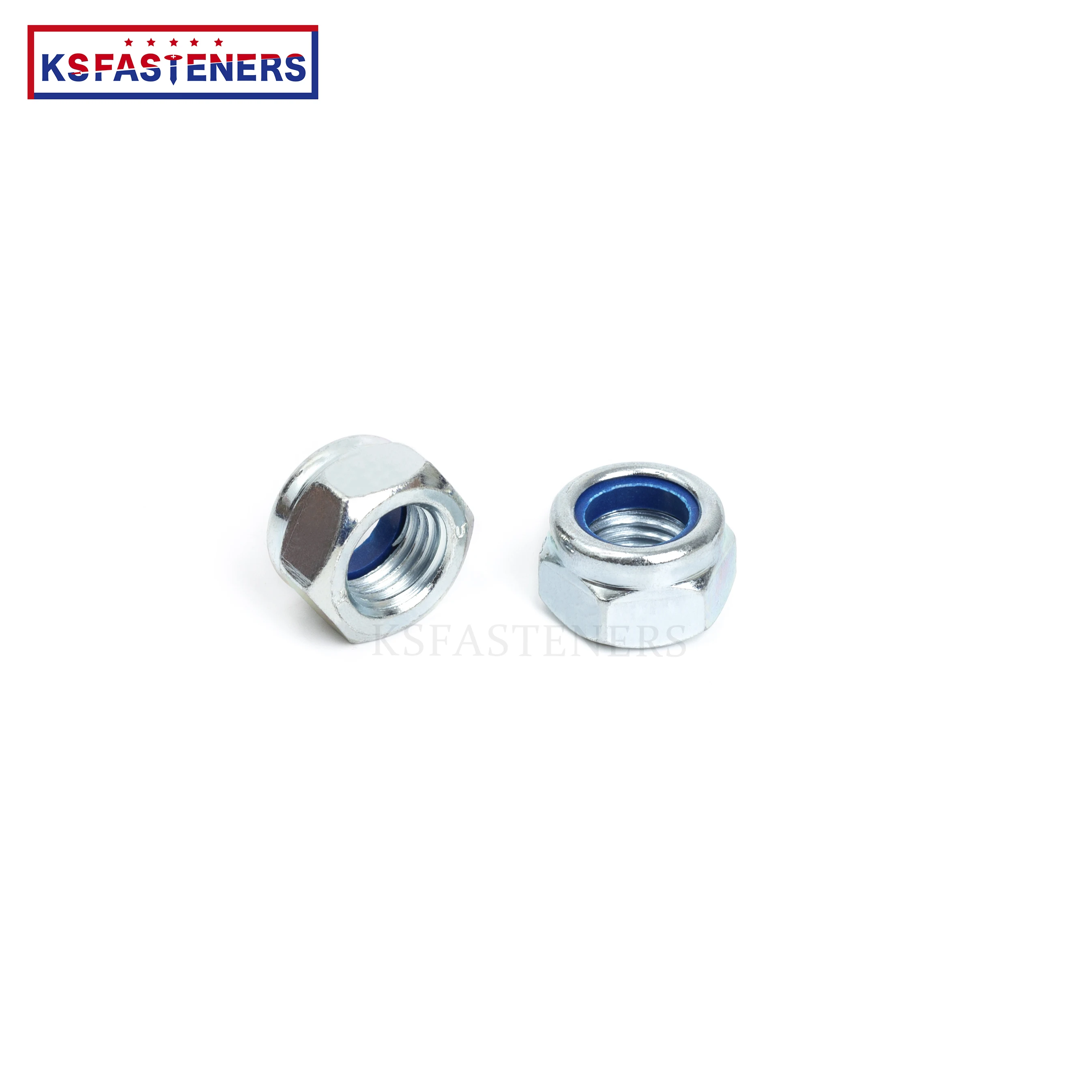 Din982 Din985 High Quality Heavy Industry Hex Nylon Insert Wheel Lock Nuts