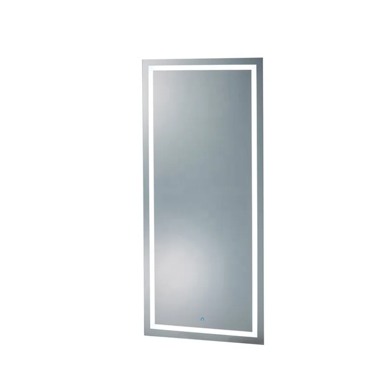 salon furniture styling station led light barber mirror for barber shop