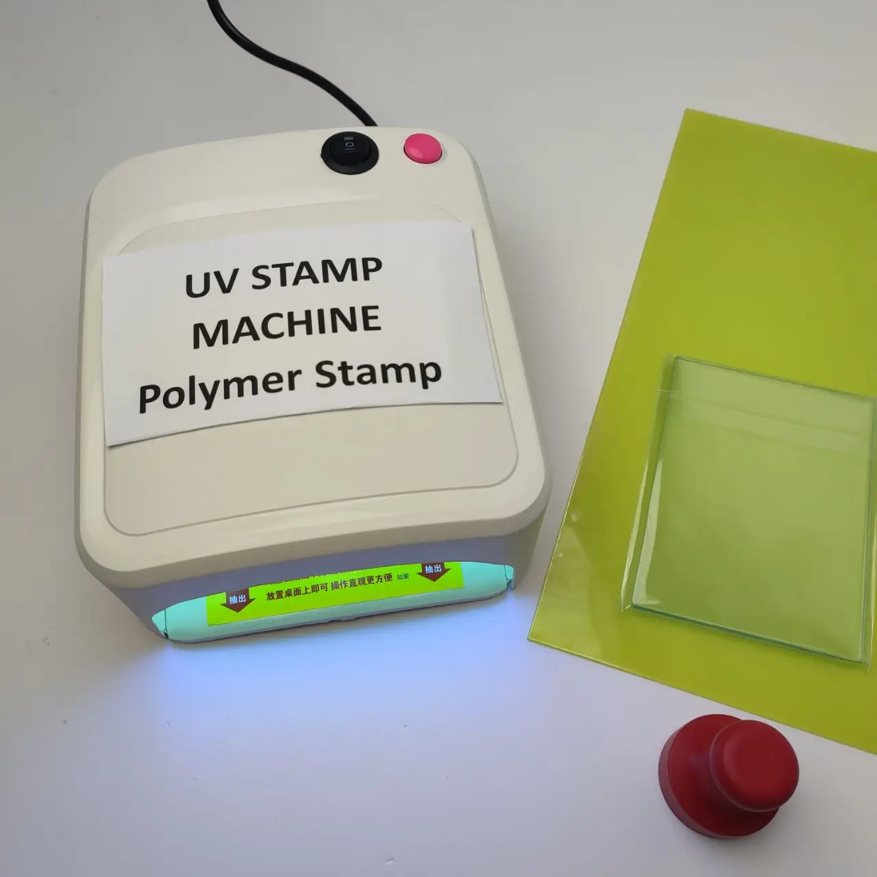 36W UV lamp expose polymer stamp making machine set exposure liquid photopolymer resin gel rubber stamp machines