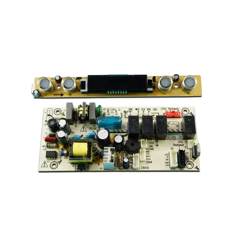 3-4 speed motor with backlight LED lighting kitchen cooker hood touch switch board