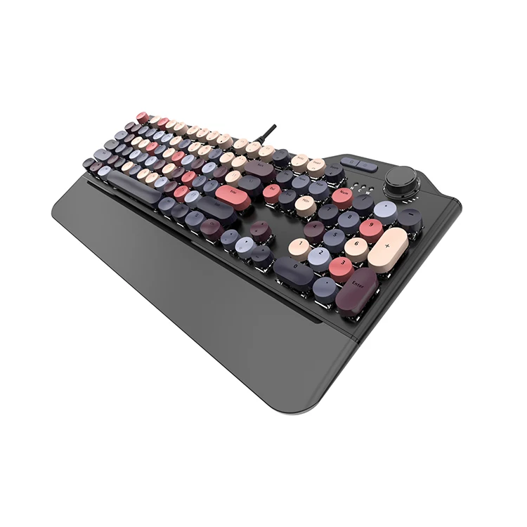 Full Key No Punch Fast Response Ergonomics Mechanical Shaft Stabilizer Keyboard Laptop