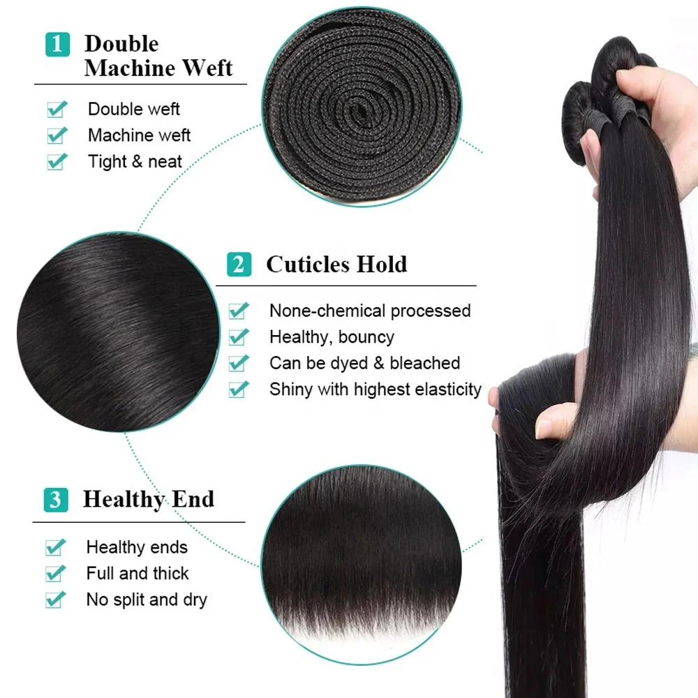 Hair Bundles 10A 12A Cuticle Aligned Virgin Hair Vendor Wholesale High Quality Human Brazilian Hairs