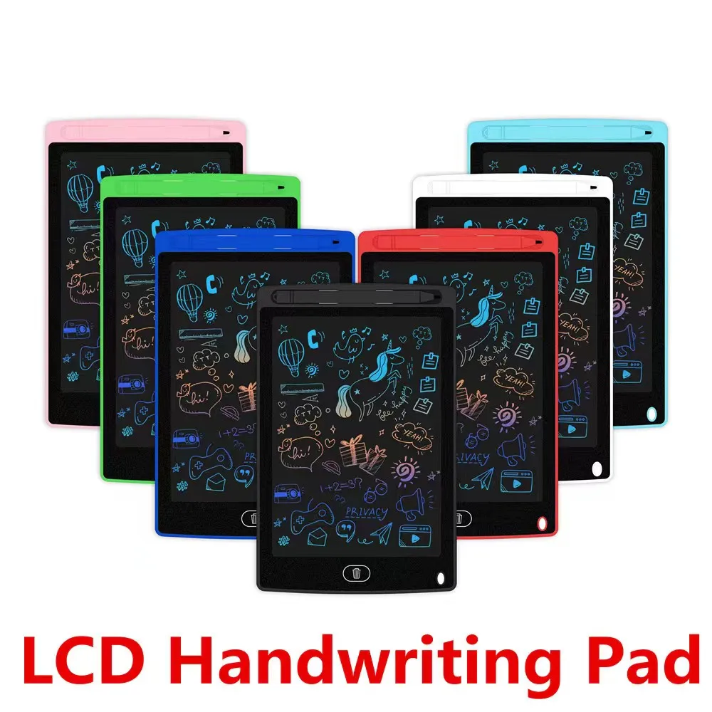 Factory Wholesale Kids Erasable Notepad Handwriting Digital Writing Pad LCD Drawing Board Magic Pad