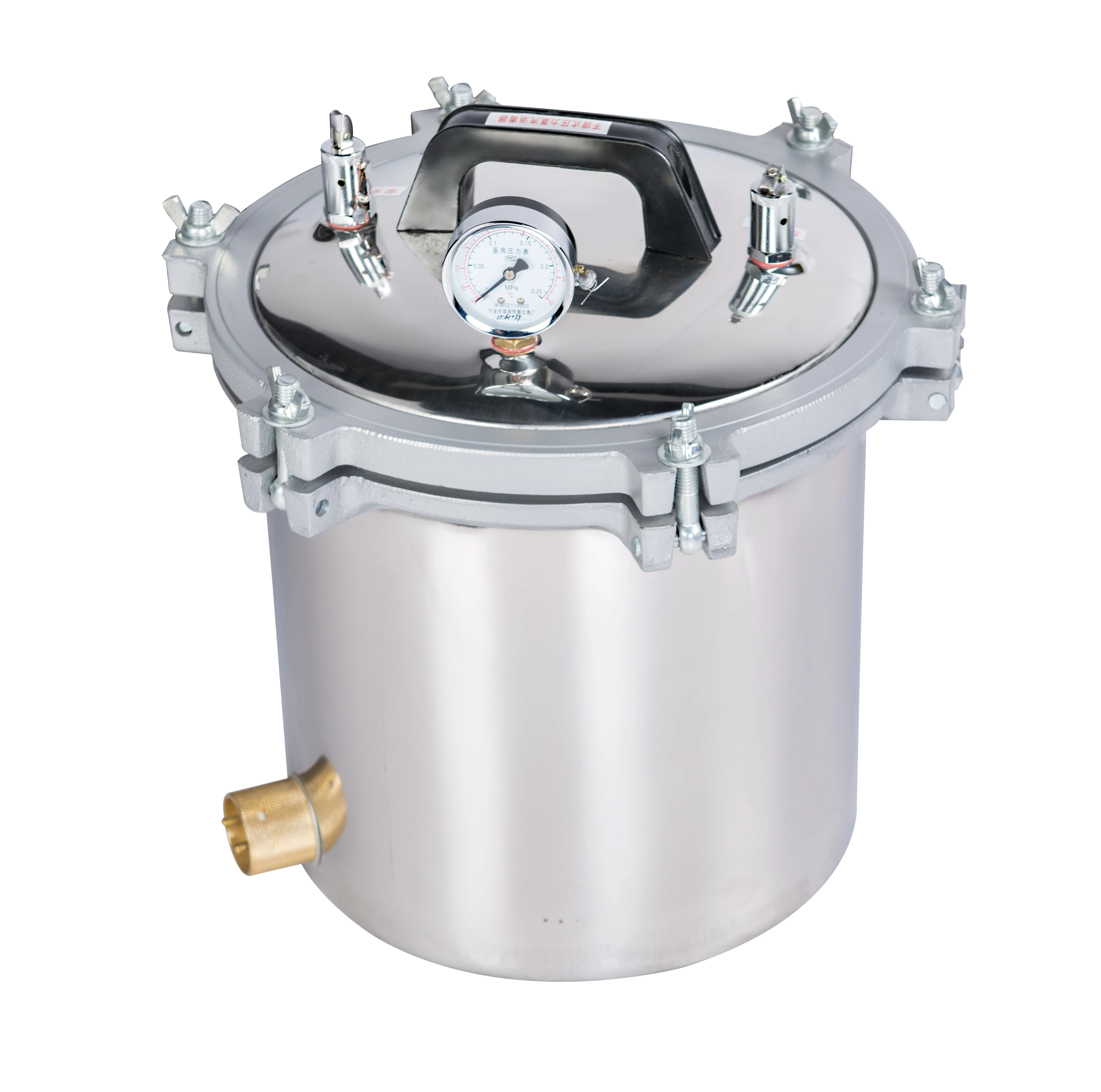 Portable Medical Steam Sterilizer 18 Liter 10 Liter stainless pressure steam sterilizers