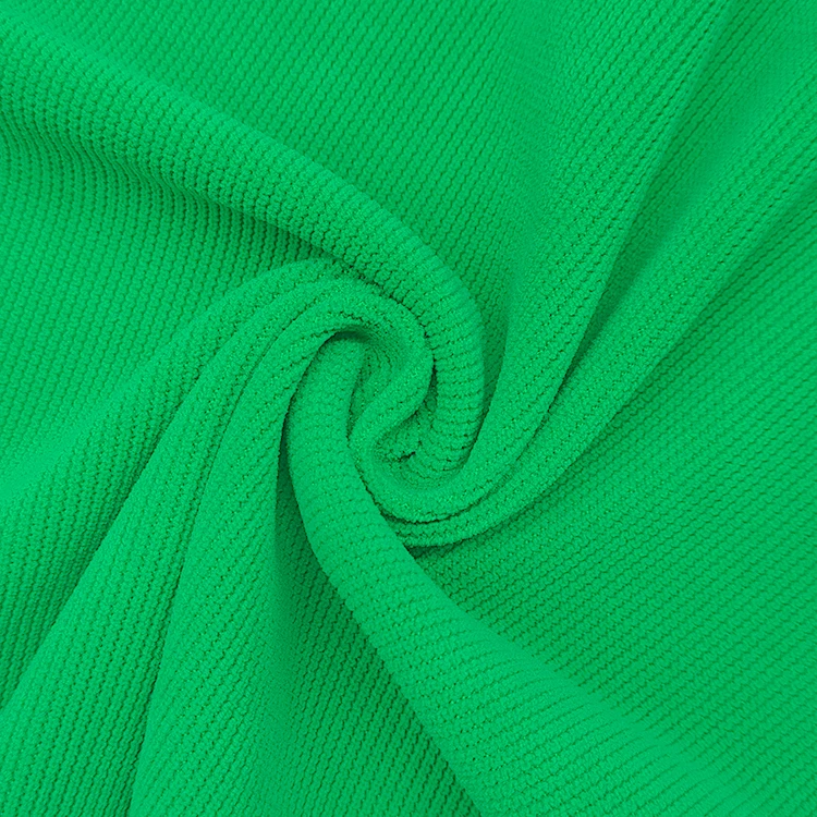 Soft 100% High Grade Polyester Fabric For Sale, Solid Double Knit Material Chille Fabric For Clothes/