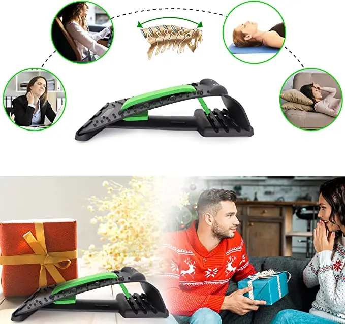 Новые товары Заводские массажные растяжки с подушкой магнитная терапия для спины и