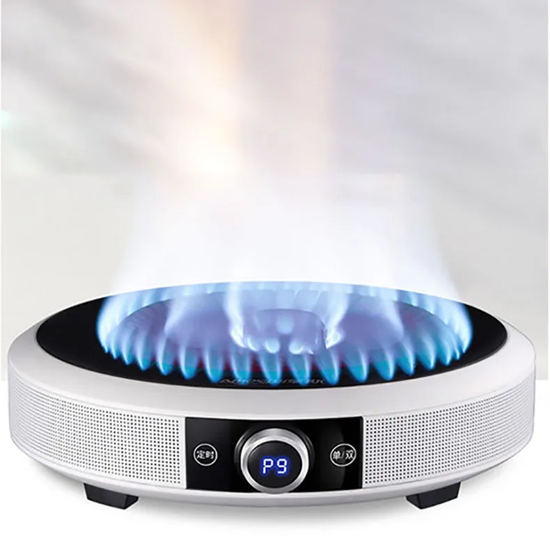 Household Explosion Ceramic Cooktop Electromagnetic Stove Intelligent Round Electric Flame Furnace Electric Ceramic
