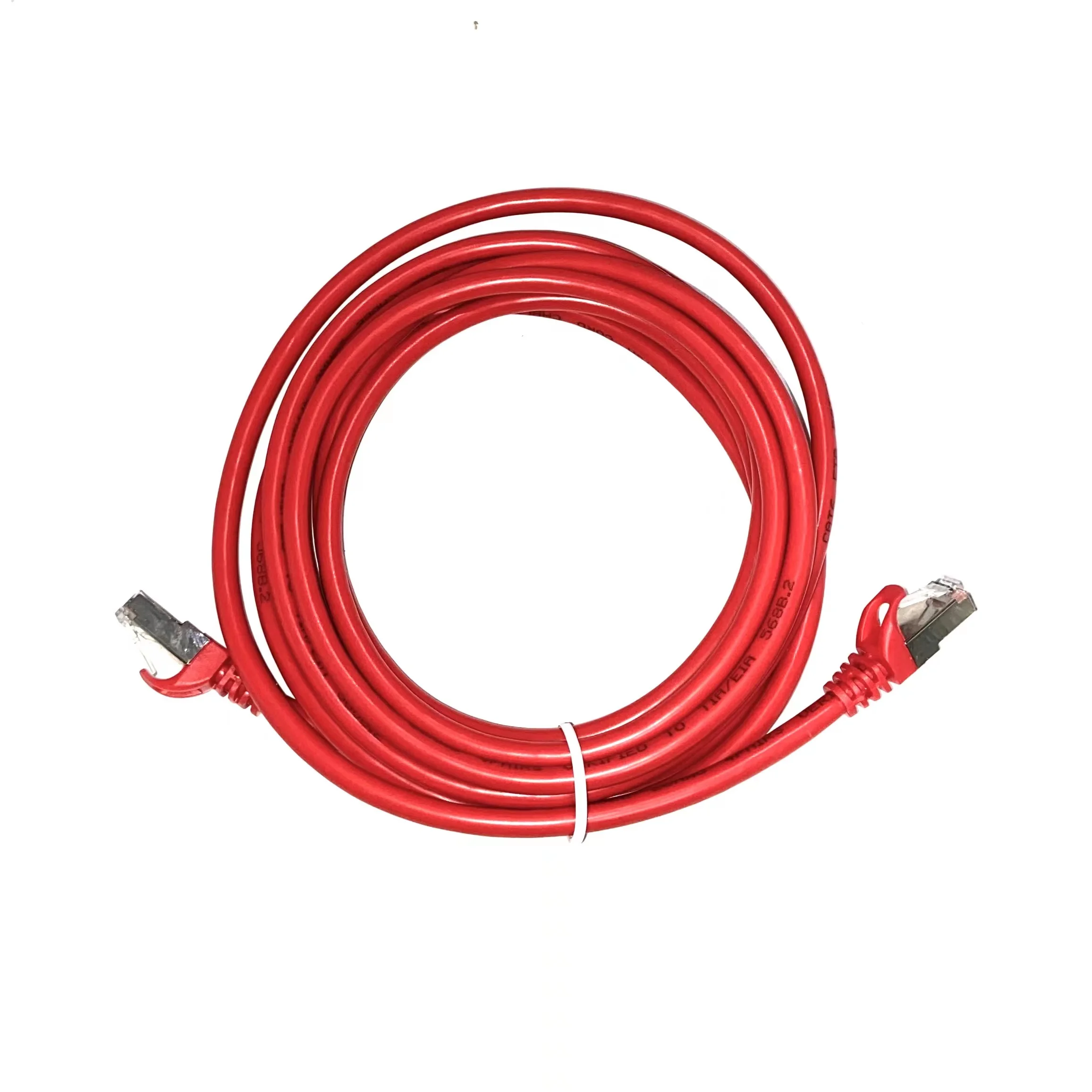 1m 2m 3m 5m Cat6 FTP patch cable Ethernet network Cat6 patch cord rj45 lan cable red