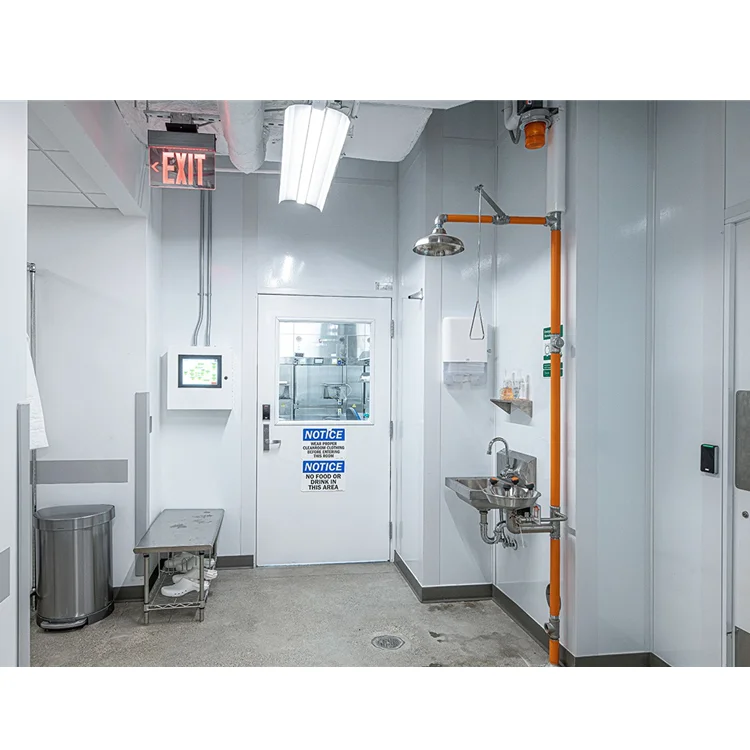 Беспылеулавливающая портативная чистая комната система Iso Cleanroom hvac и запчасти для чистой комнаты/