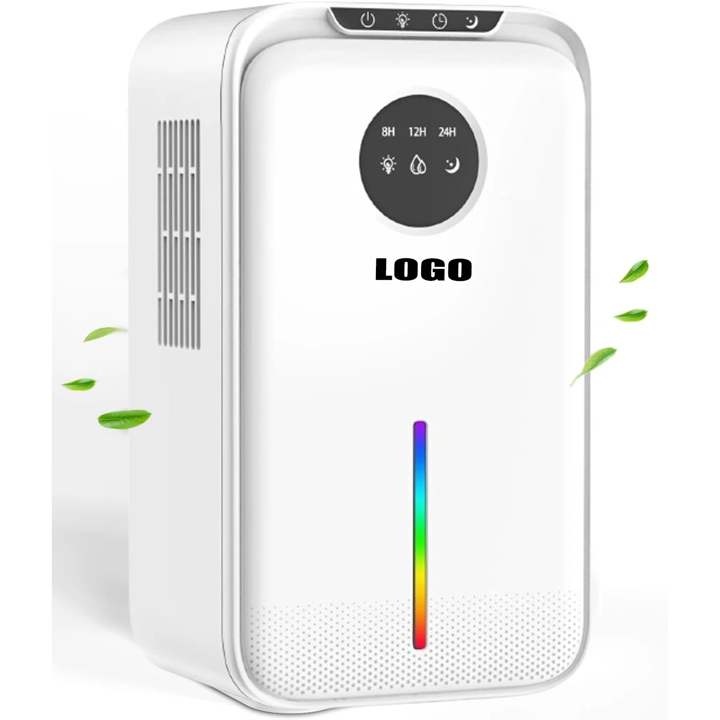 Etd 250 2l tank air purifier box indoor home compact and portable mini air dehumidifier for dry cabinet