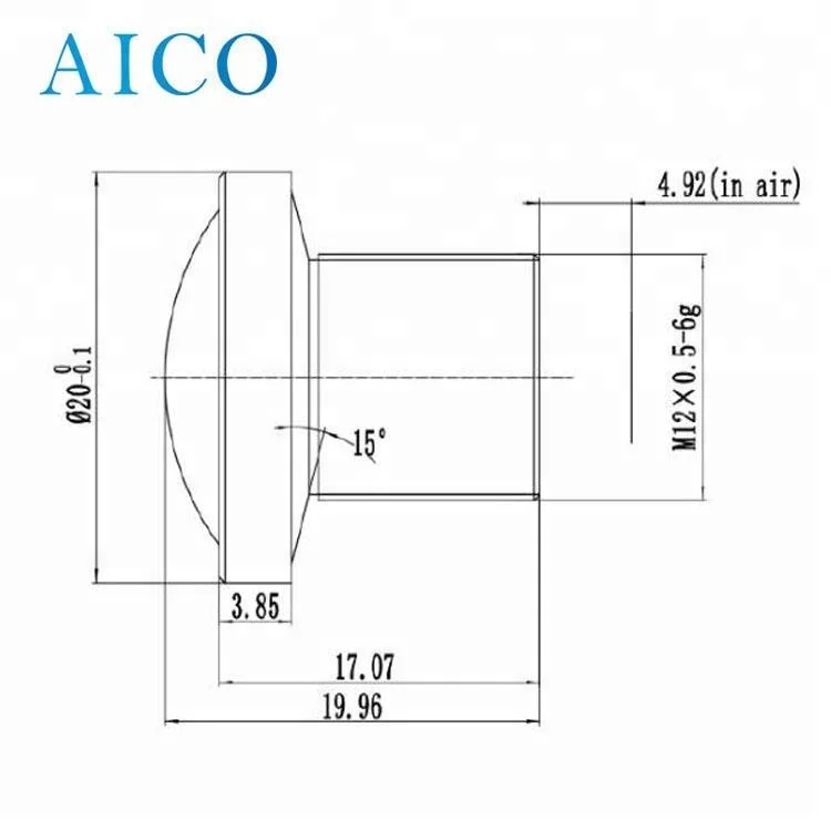 1/2.7inch F2.1 f=3mm low non distortion 3.0mm m12 s mount cctv ir corrected board 3 mm objektiv lens for day and night vision
