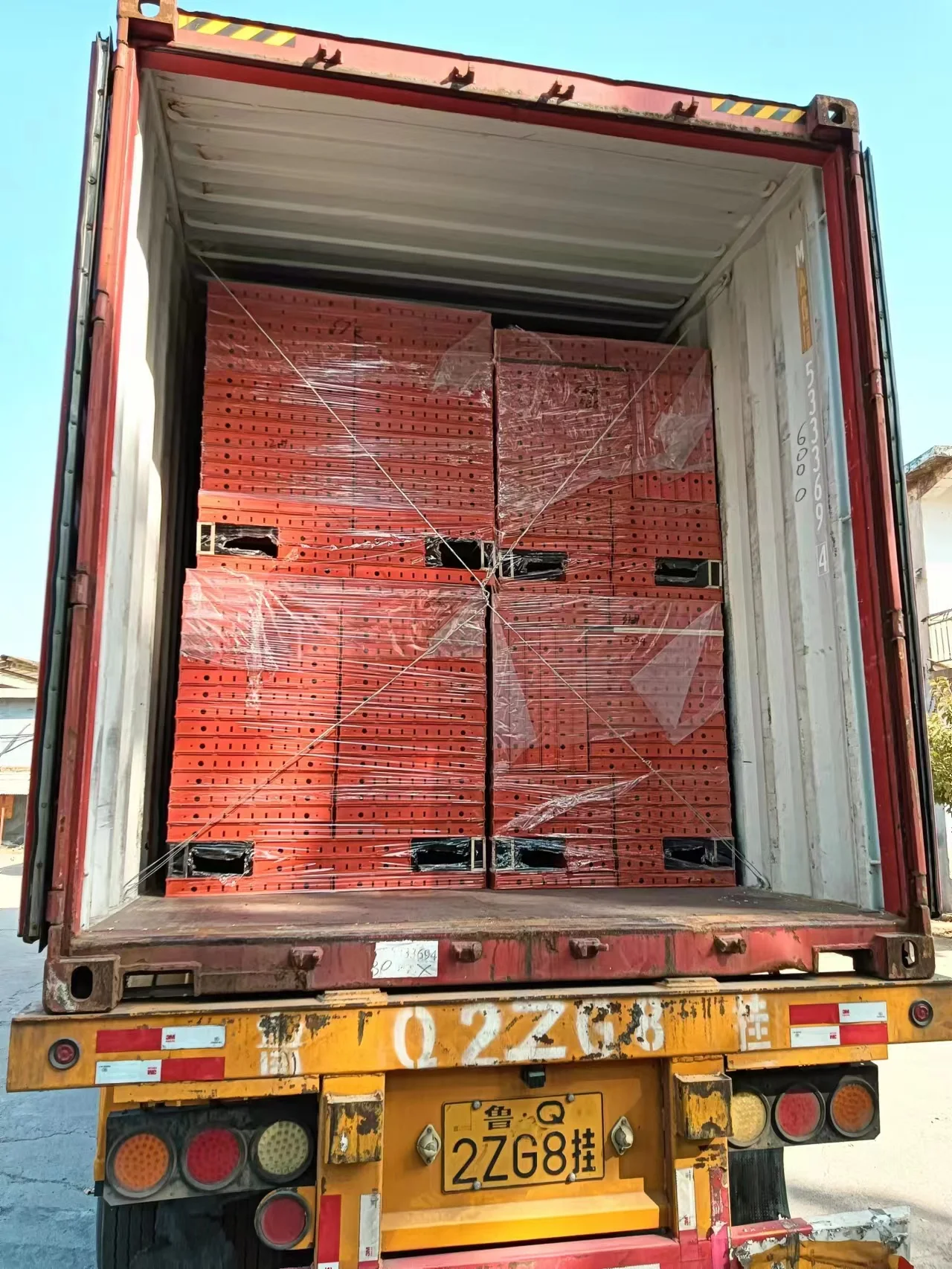 China factory hot-selling concrete form cement steel frame formwork Euro form