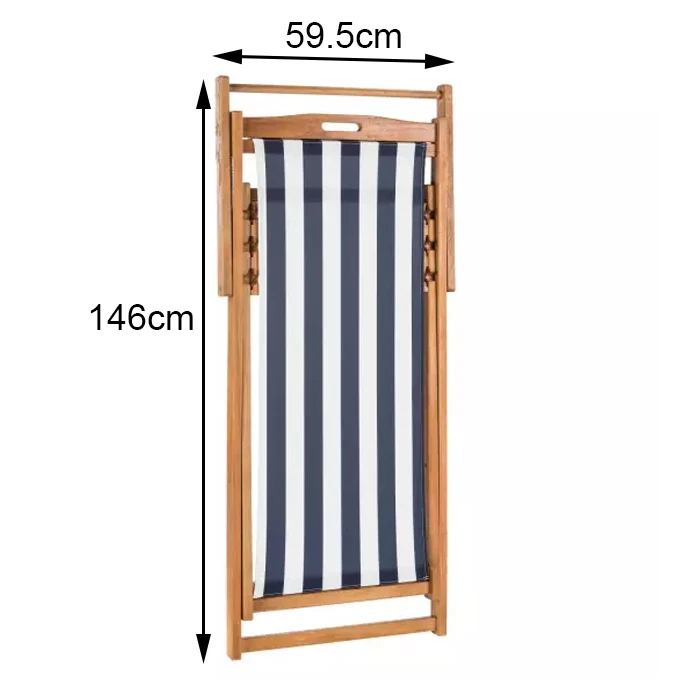 Outdoor adjustable silla de playa large portable folding swimming pool chaise longue wooden bamboo beach chair