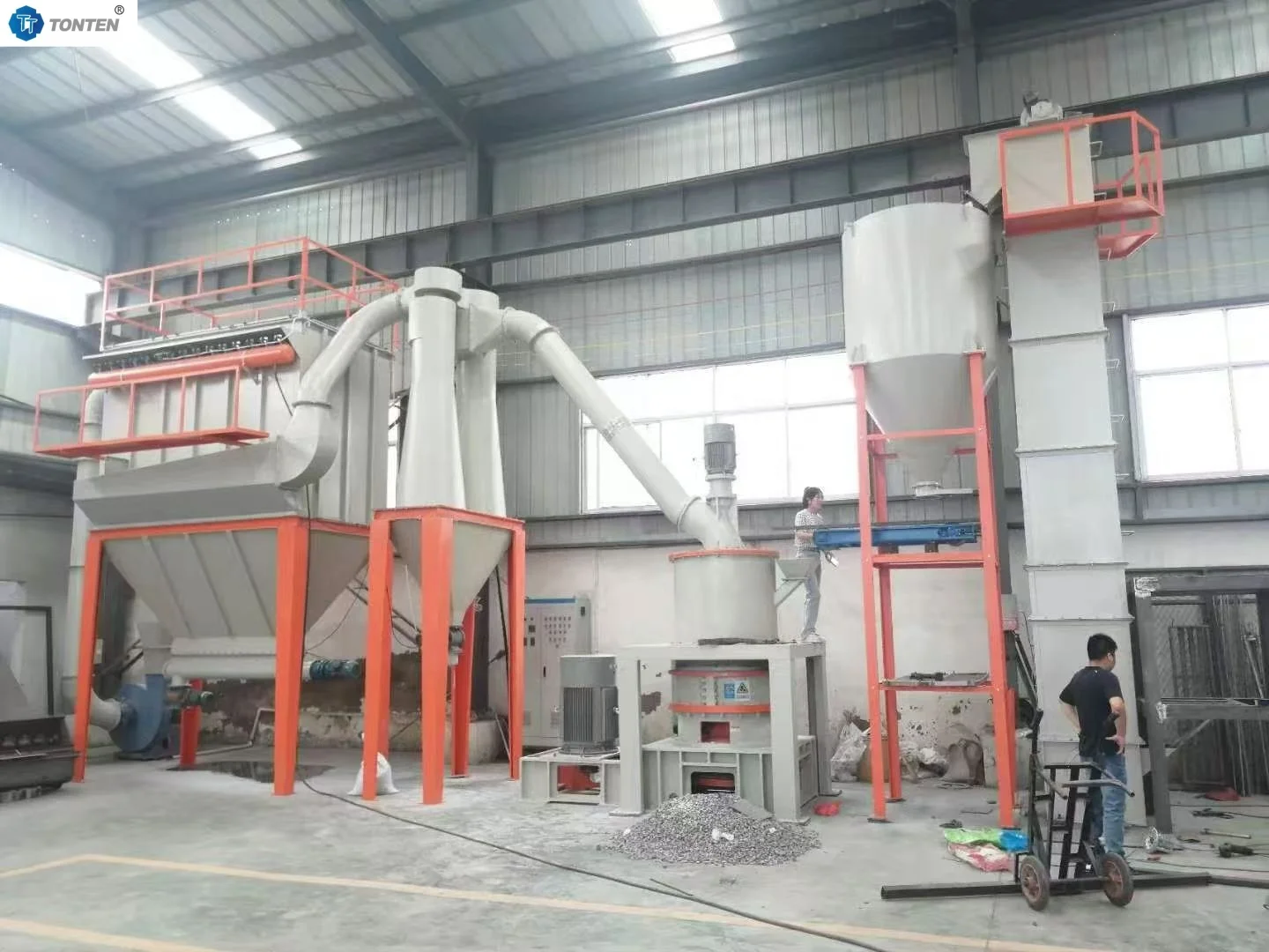 Attractive Price Industrial Vertical Limestone Gypsum Ultrafine Powder Grinding Mill for Sale