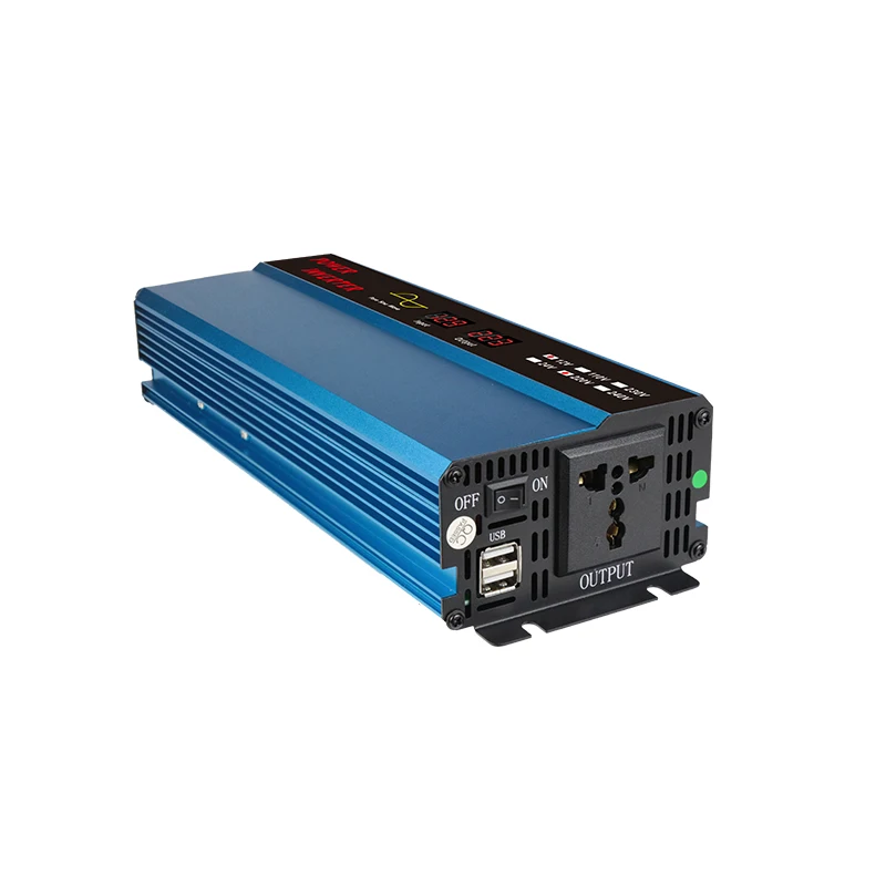 New model 1000W 2000W Inversor Onda Pura Inverter 12 V To 220 V Pure Sine Wave 2000W Inverter Generator power inverter
