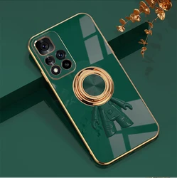 For Xiaomi Poco M4 Pro Ring stand case 3D Phone cover, Hot selling case for Redmi Note11 Pro 5G
