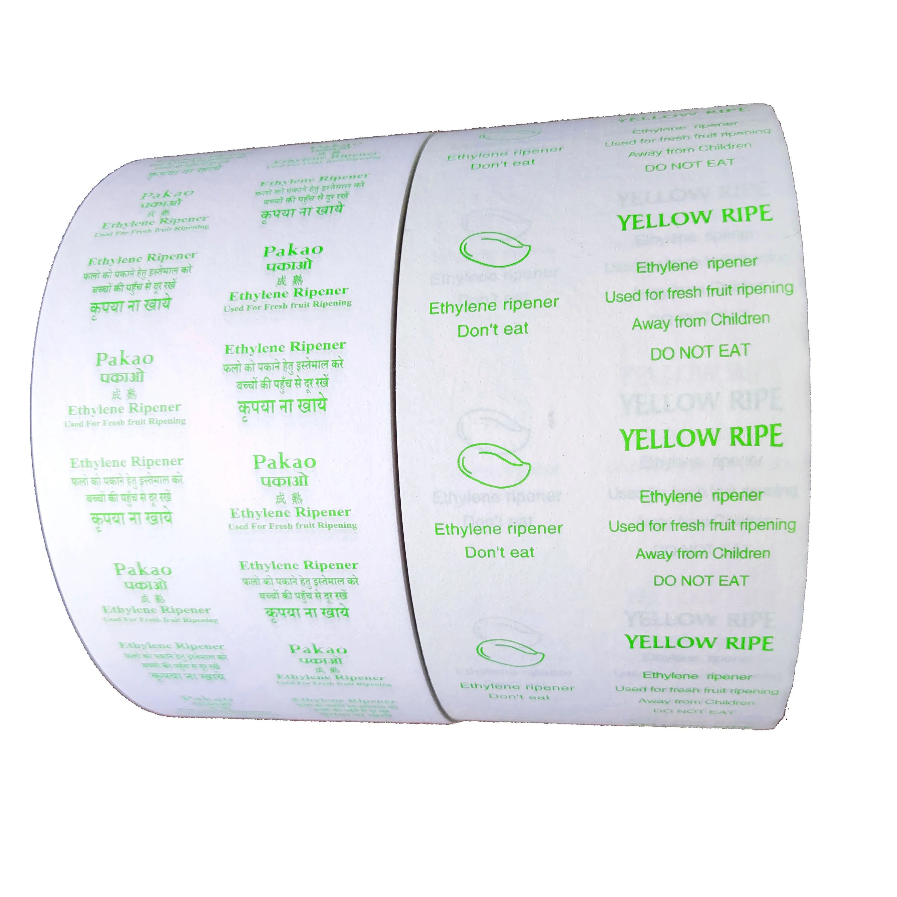 Custom PE Coated Non-woven Fabric Ethylene Ripener/Banana Ripener/Mango Ripening Wrapping Paper