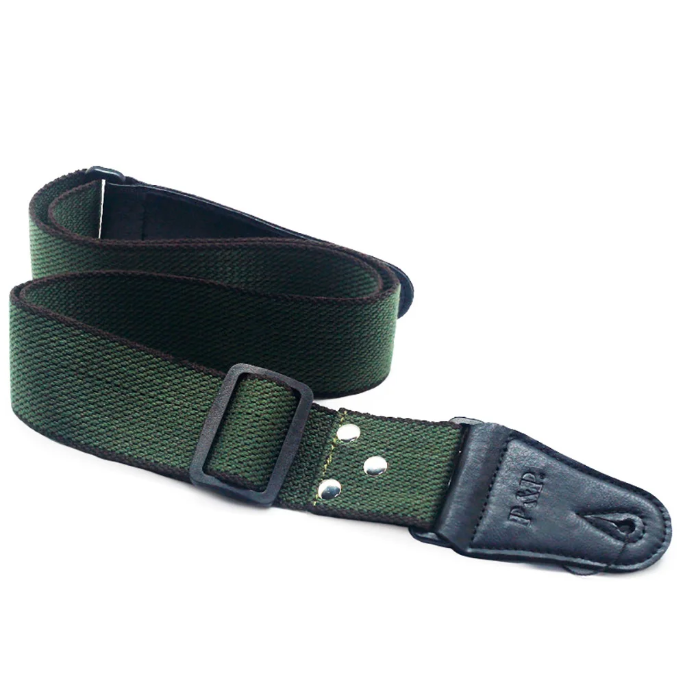 Wholesale Polyester Cotton Folk Songs Guitar Sling Shoulder Straps Thickened Design Tape for Stringed Instruments Accessories