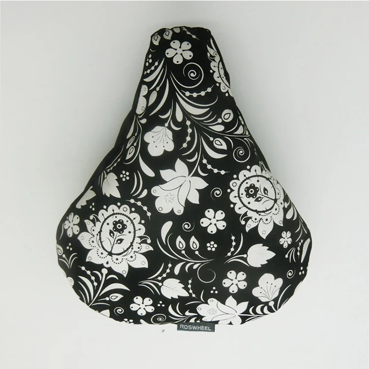 Настройка логотипа личности снаружи горный велосипед сиденья с водным принтом дождь велосипедное седло Крышка