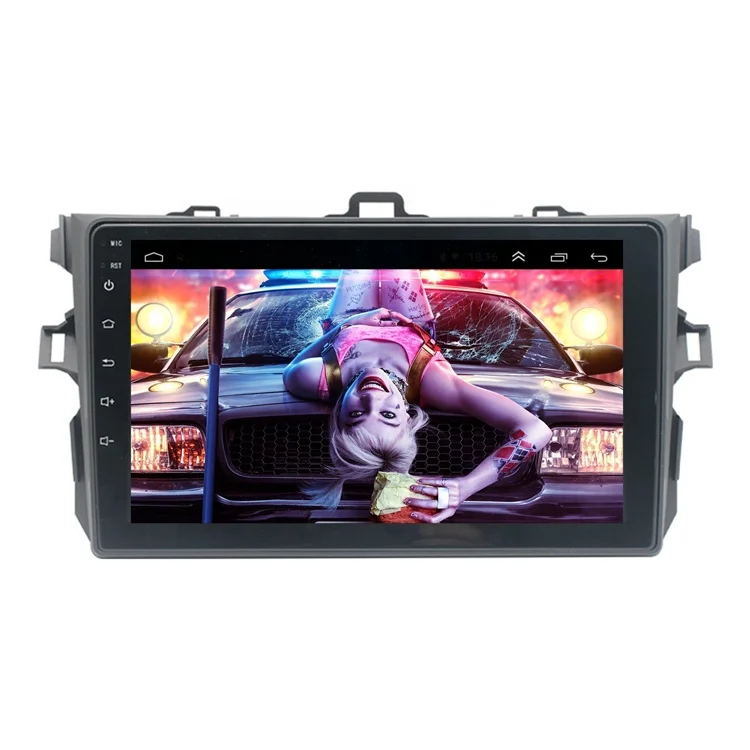 Android Car Radio Stereo Multimedia Video Player For Toyota Corolla 10 E140 E150 2007 - 2009 2010 - 2013 w/ GPS Navigation DSP