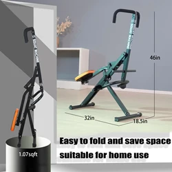 New item 2022 body crunch squat machine for Abdominal exercise for strength training with meter