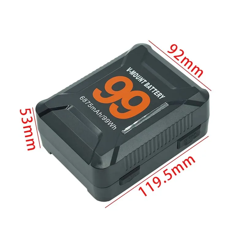 Mini Size 99Wh 6875mAh V-Mount V-lock Battery