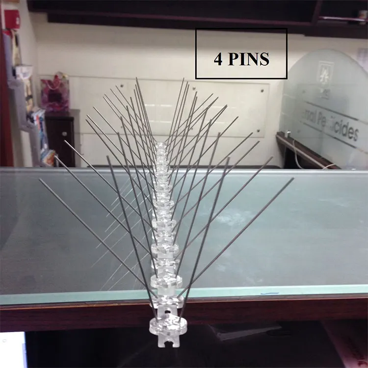 Hot Sale 5m Long Plastic Pigeon Control Spikes Anti Bird Spikes for Bird Deterrent