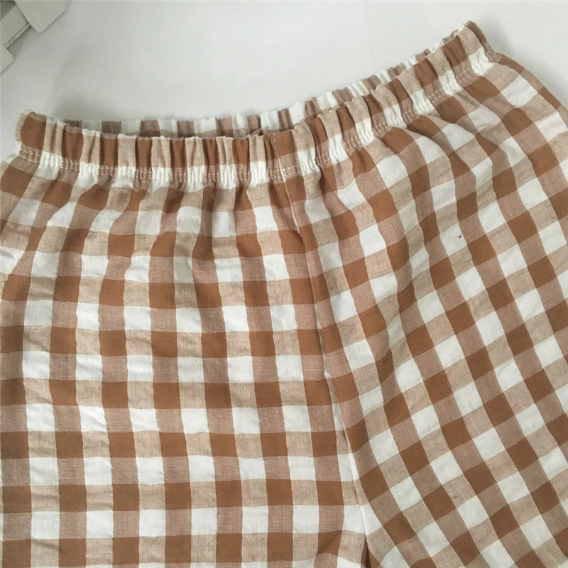 
Factory Direct Price Fashion Plaid Baby Boys Summer Shorts Cheap Toddler Boys Summer Shorts Outfit 