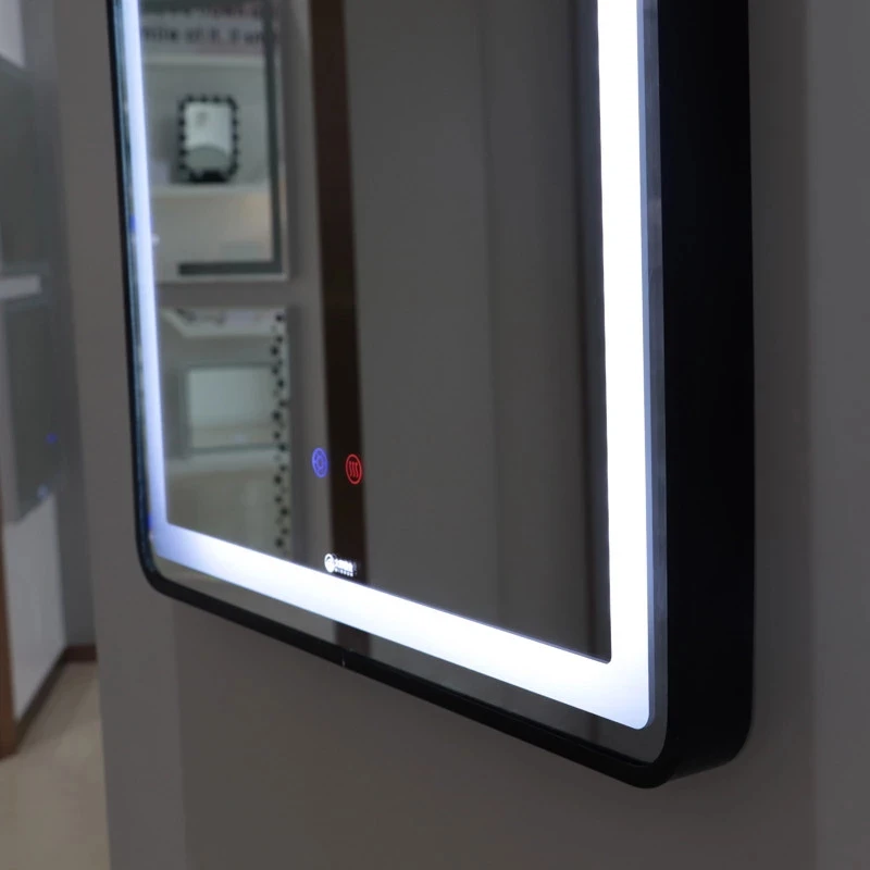 Огромное светодиодное зеркало в форме арки с сенсорным датчиком для ванной