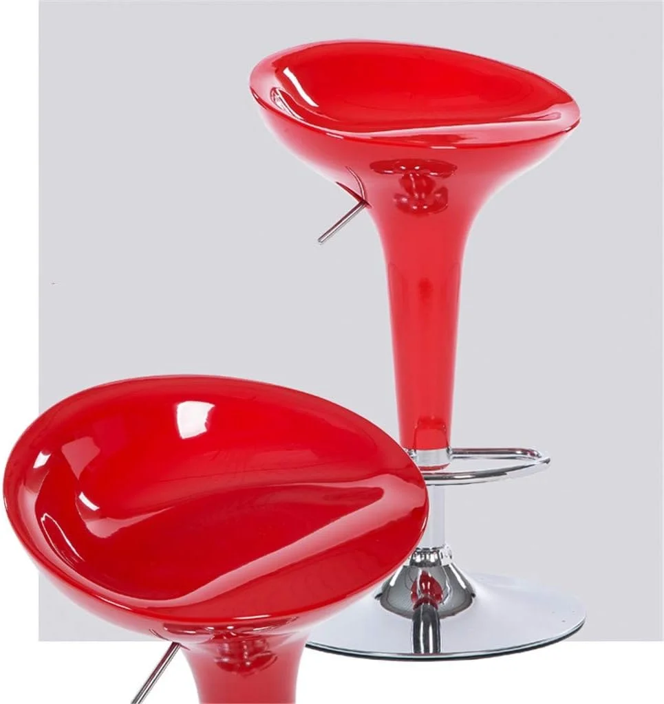High Quality Hot Selling Comfortable Seating Surface Waterproof Abs Swivel Counter Stool With Metal Frame