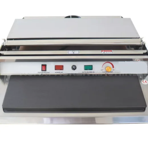 HW-450 Model Manual Hand Wrapper for Food fruit meat sushi Semi-automatic plastic vegetable cling film Wrapping Machine