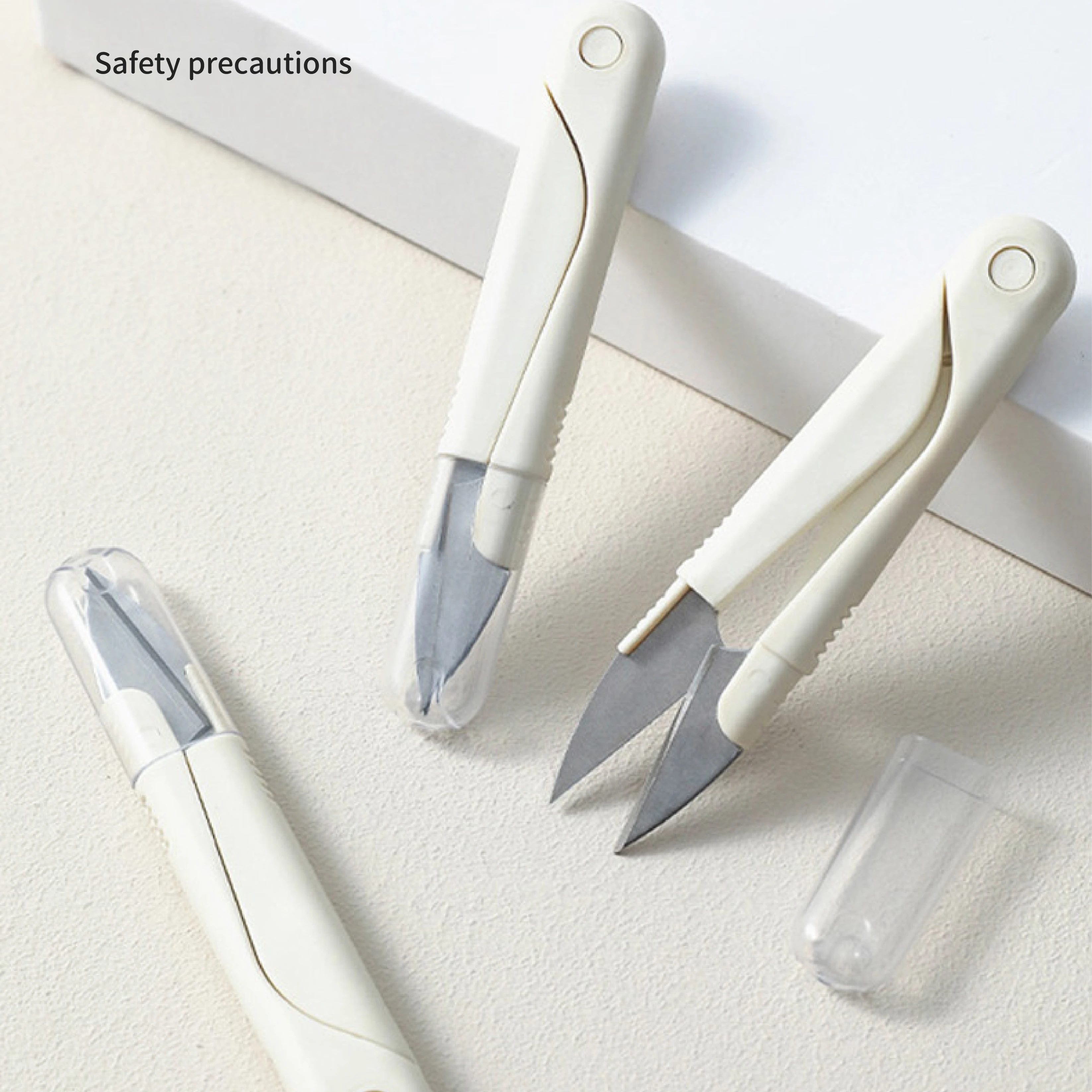 Sewing Scissors Portable Scissors Cutter Outdoor Cutting Tool, U Shape Scissor Beading Thread Cutter Fishing Line