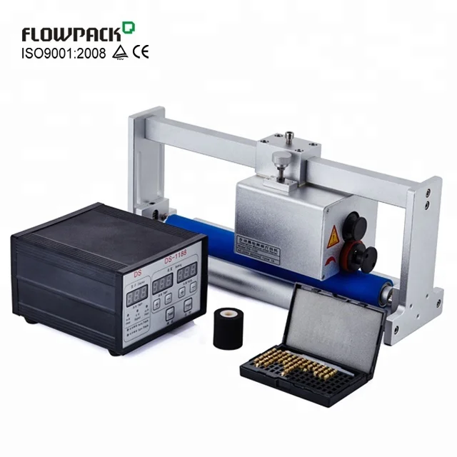 Automatic Hot Foil Stamping Date Coding Printer Ink Roll Encoder Printer