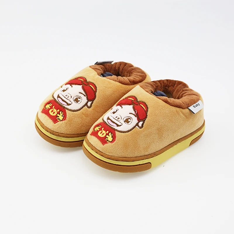 
Super Soft Plush baby Shoes Plush Comfort Indoor Slippers Soft newborn Baby Slippers 