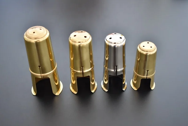 baritone alto tenor saxophone clarinet metal mouthpieces cap