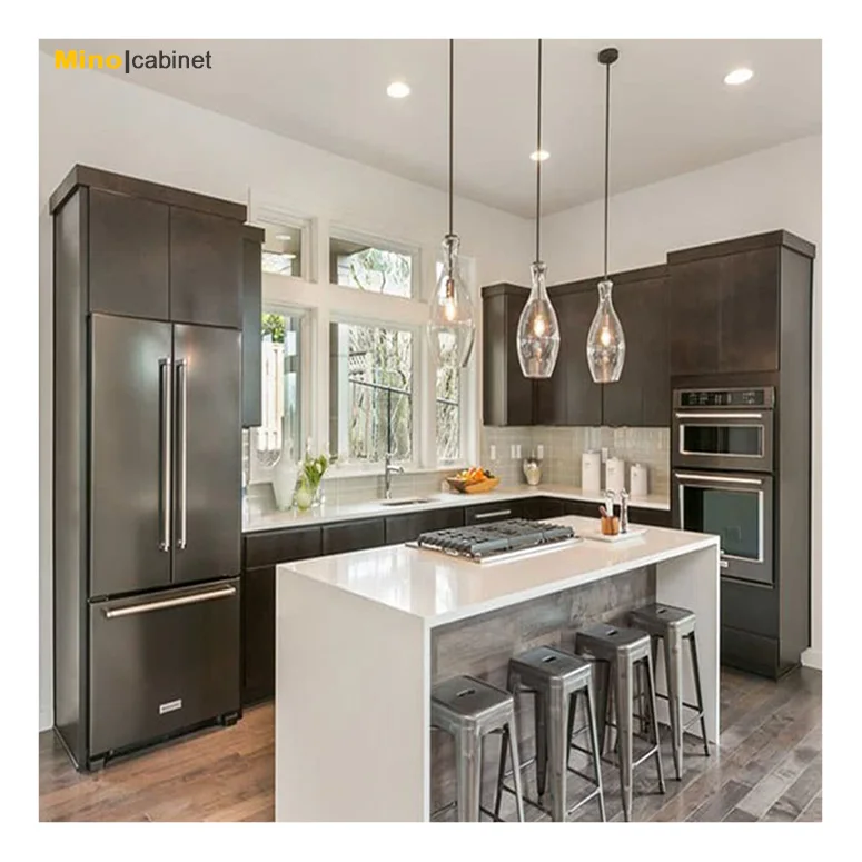 Free Design Small Kitchen Design Cuisine Complete Keuken Kitchen Units Set Modern Kitchen Cabinets