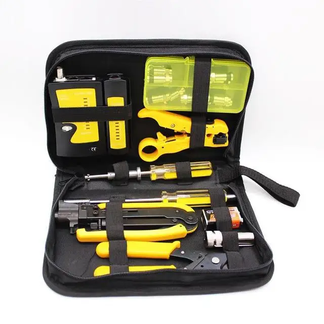 Hot Sale 11 In 1 Computer Maintenance Cable Tester Network Repair Tool Set Network Tool Kit