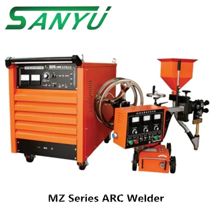 SANYU  MZ-1250 AUTOMATIC SUBMERGED ARC WELDER WELDING MACHINE WITH  LASER TRACE FUNCTION