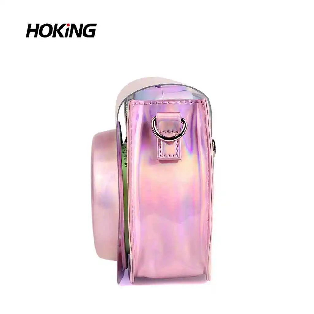 Hoking Instax Mini Film 8/9 Transparent Case Holographic Camera Pouch