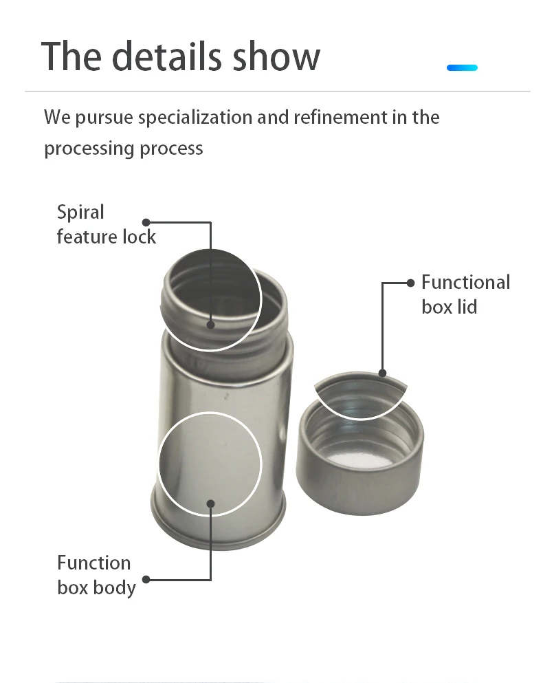 2024 Hottest CR Child Resistant Metal Round Tin Tube For Pre-Roll Custom Printed Child Certificate CR Tin Box With Seal Foam