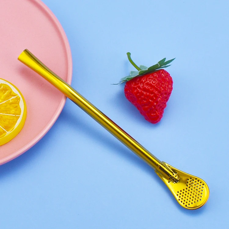 
Easy clean Yerba Tea Bombilla drinking straw 