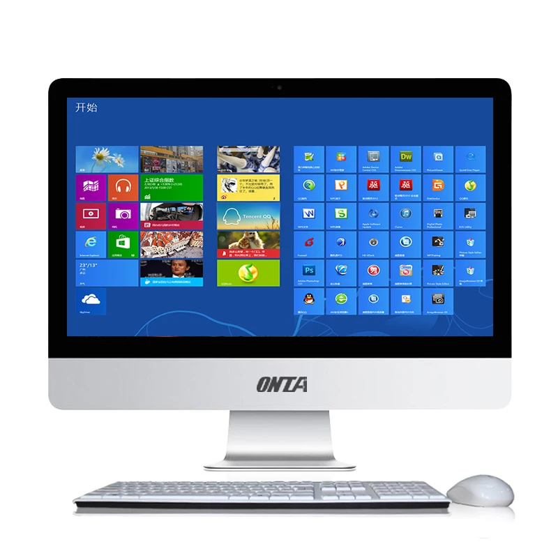 Дешевые AIO PC Barebone OEM/ODM все в одном ПК сенсорный экран 1920*1080 HD моноблочные компьютеры и настольные
