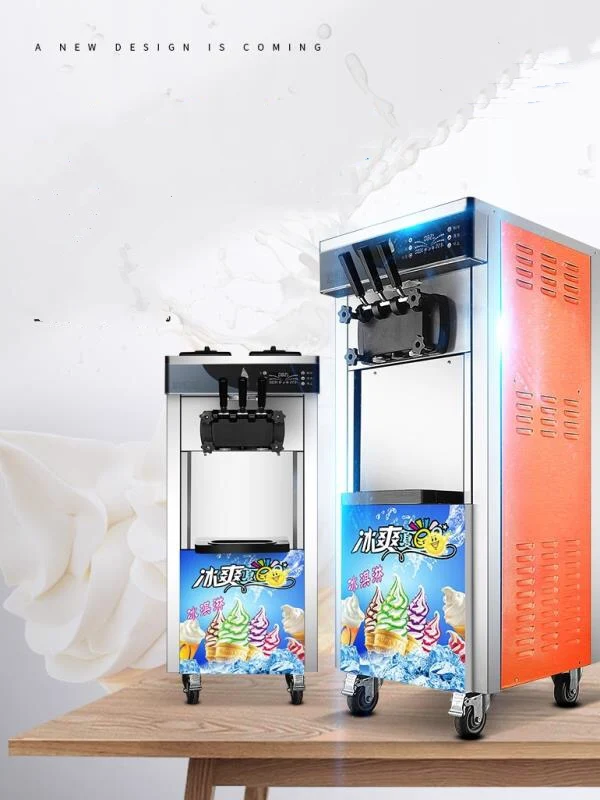 Hot sales cheap commercial 3 flavor soft serve  maker  ice cream making machine  ice-cream machine