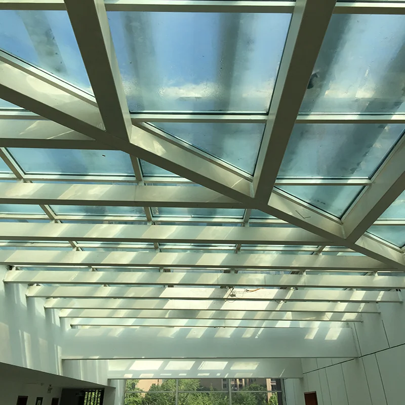 HEWEI Advanced Thermochromic Smart Film in Sun Shading Glass For Facade Building Glass