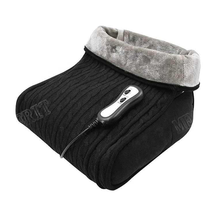 
Горячая продажа Качество 2 мотора батарея мощность тепловой электрический офис ног теплее сапоги массажер с теплом 