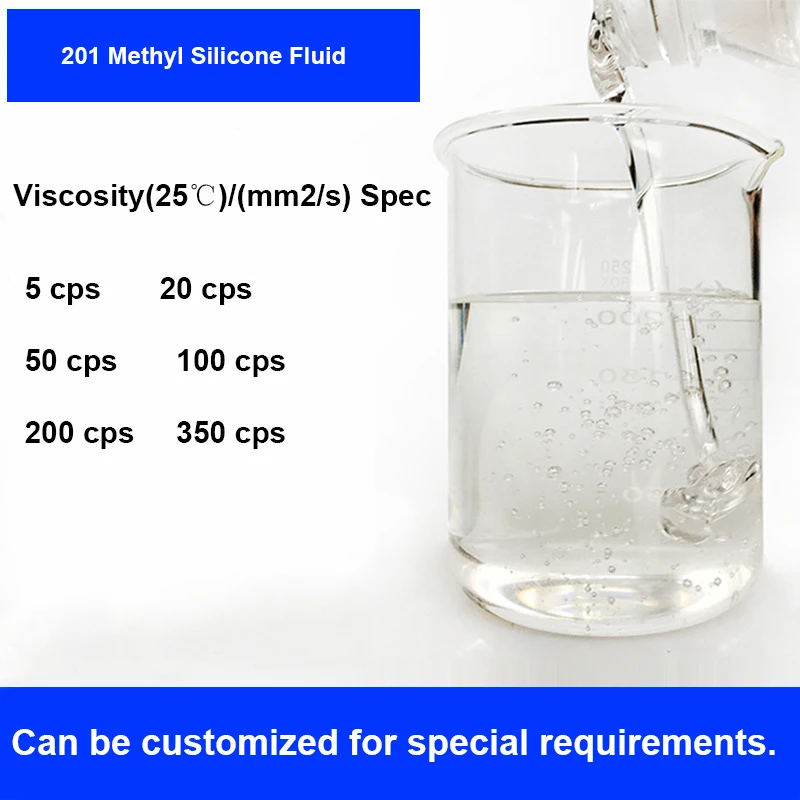 Methyl Silicone Oil Dimethylsilicone Fluid Apply In Protective Creams And Color Cosmetics