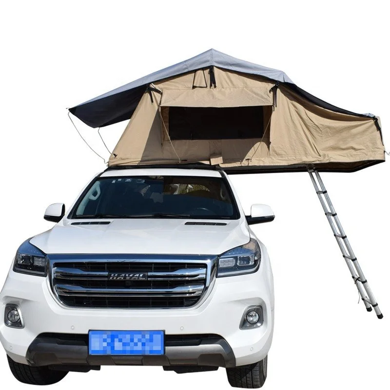 Hard Soft Shell Foldable Roof Top Tent Camping Rooftop 4WD