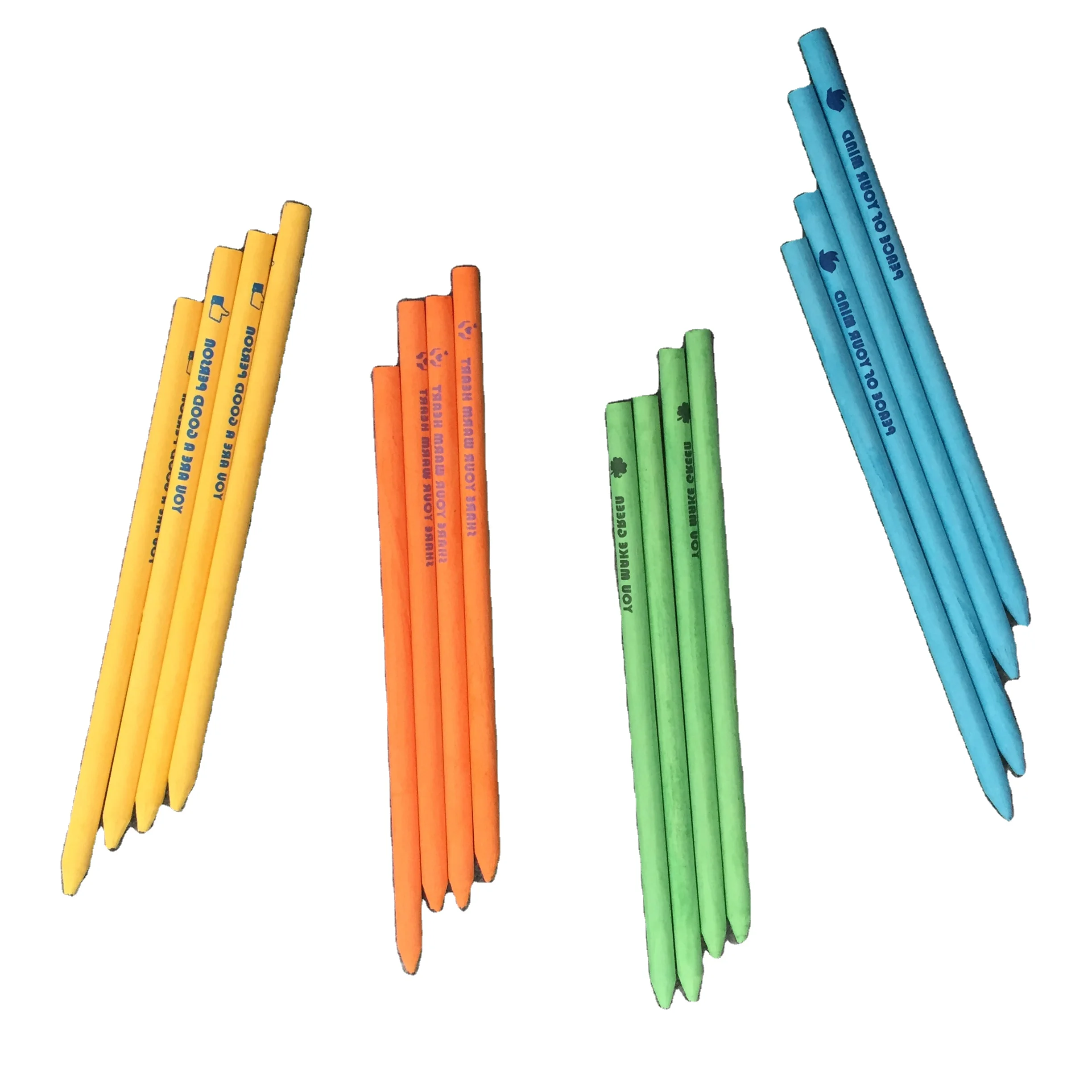 High Quality 7 inch Woodless Color Pencil,Woodless Pencils Full Core Woodless Color Pencil for Office&School