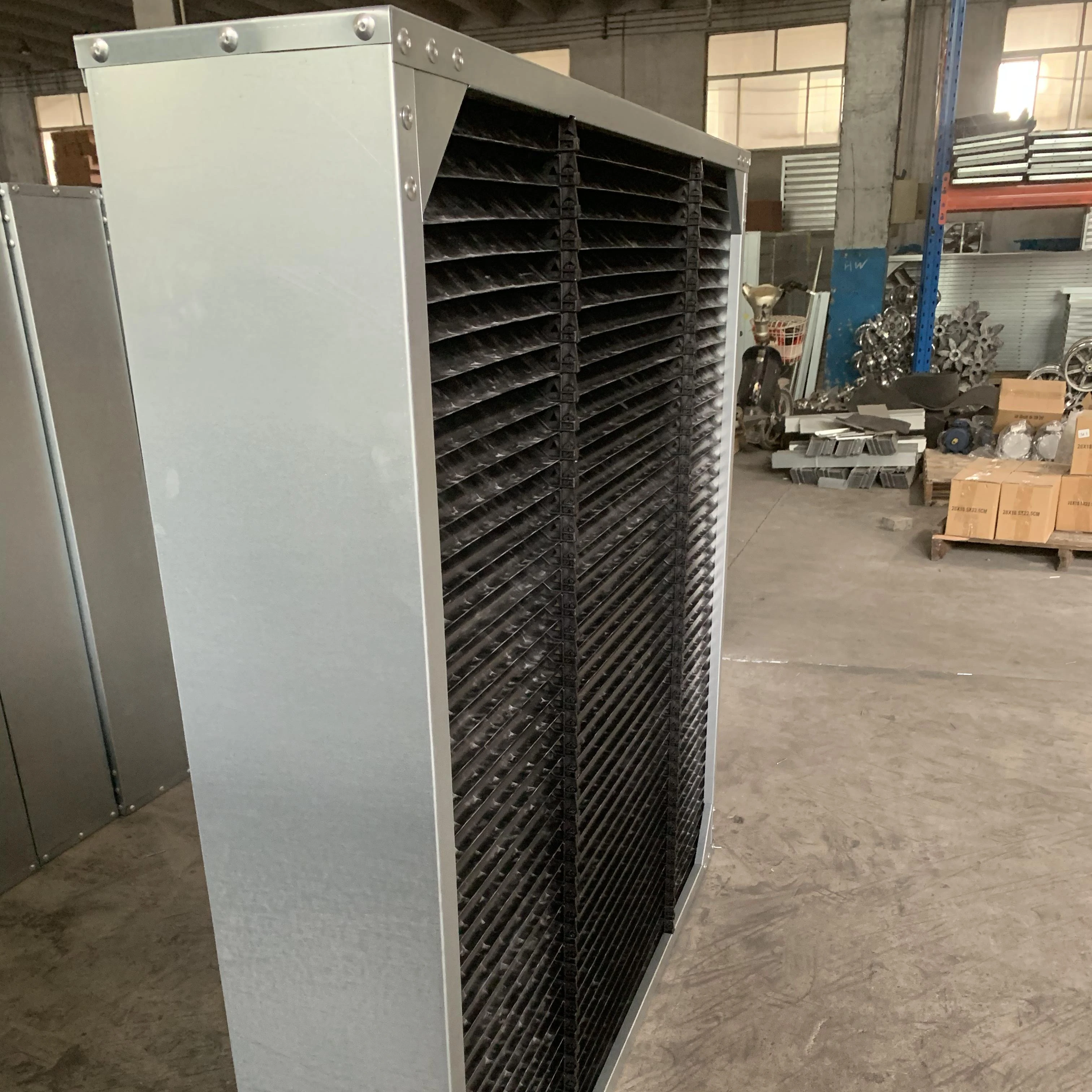 Pengda Cheap Galvanized steel Poultry House light trap filter combine with exhaust fan